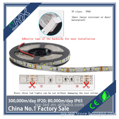 Shenzhen factory cuttable led strip light /rgb led strip light